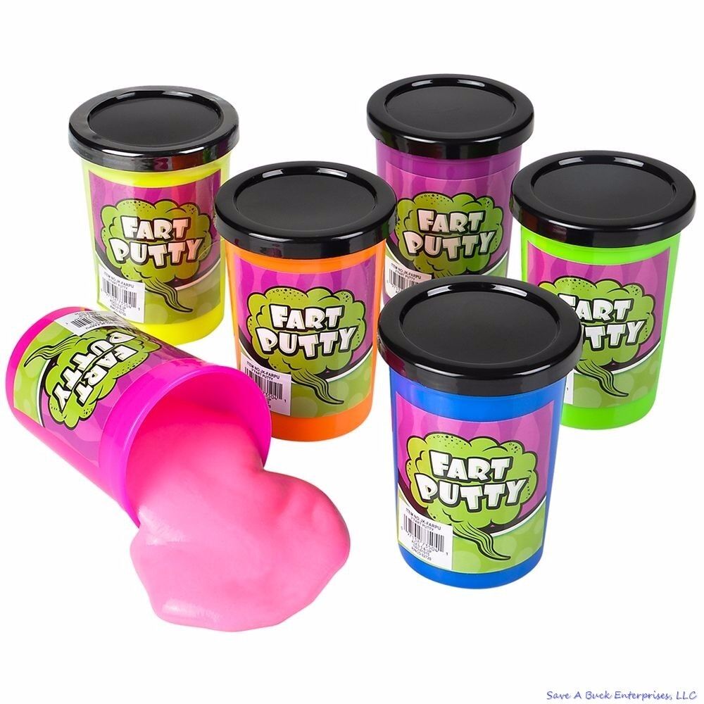 💨 Fart Putty – 12-Pack Display Case of Gassy Fun!
