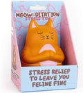 🐱 Meow-ditation Stress Toy – Zen Cat Squeeze Buddy