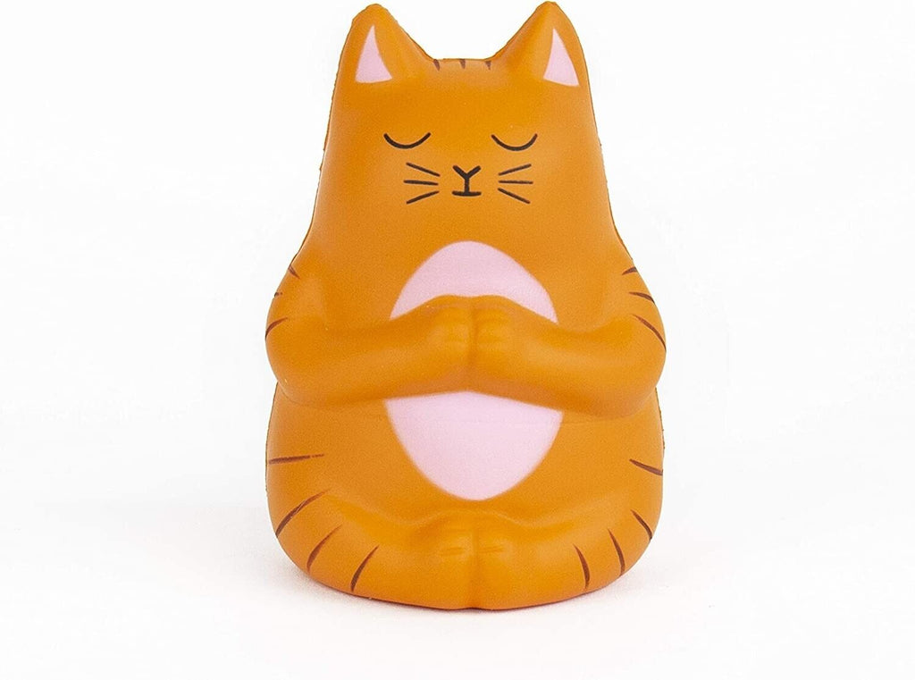 🐱 Meow-ditation Stress Toy – Zen Cat Squeeze Buddy