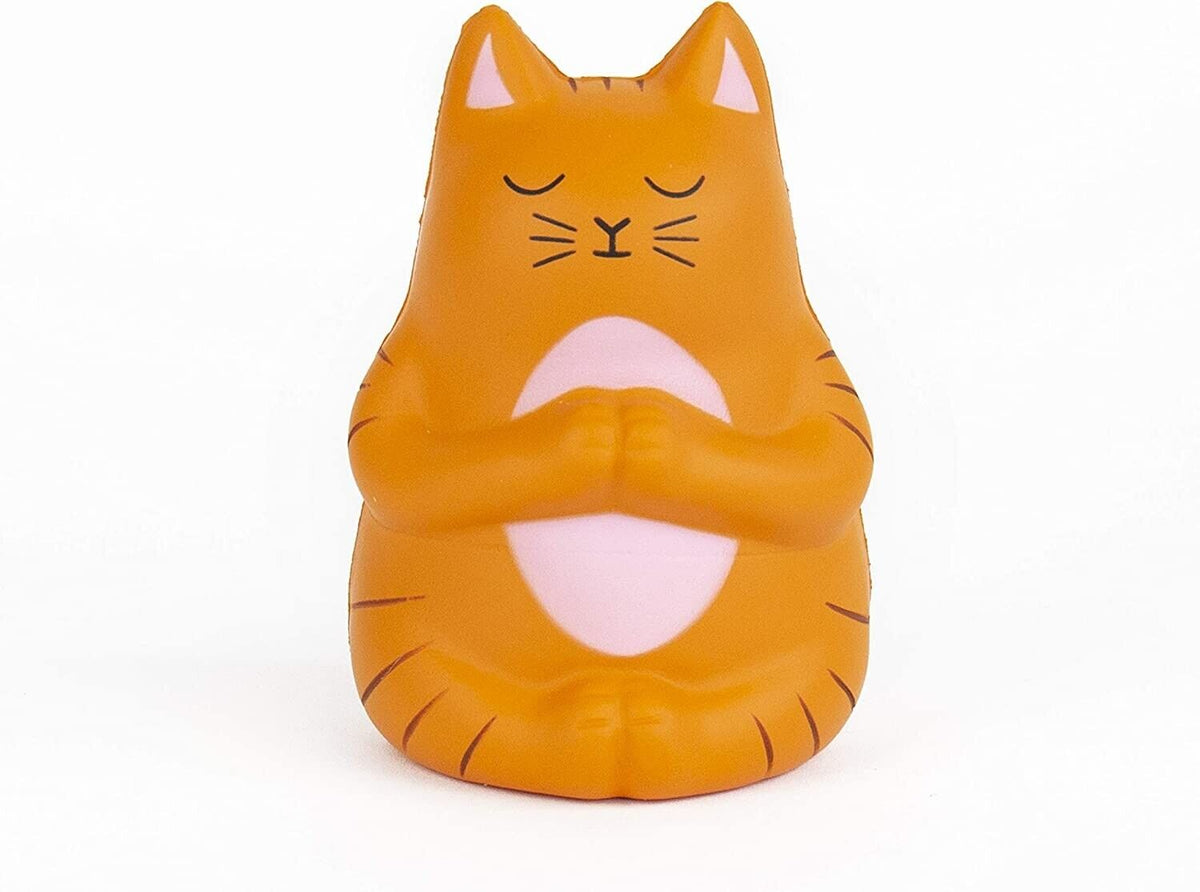 🐱 Meow-ditation Stress Toy – Zen Cat Squeeze Buddy