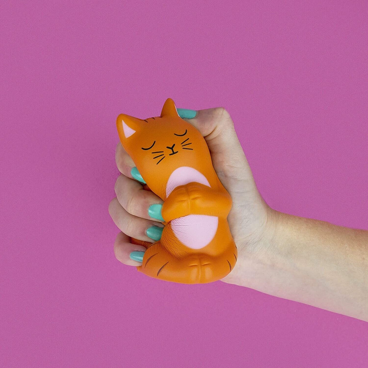 🐱 Meow-ditation Stress Toy – Zen Cat Squeeze Buddy