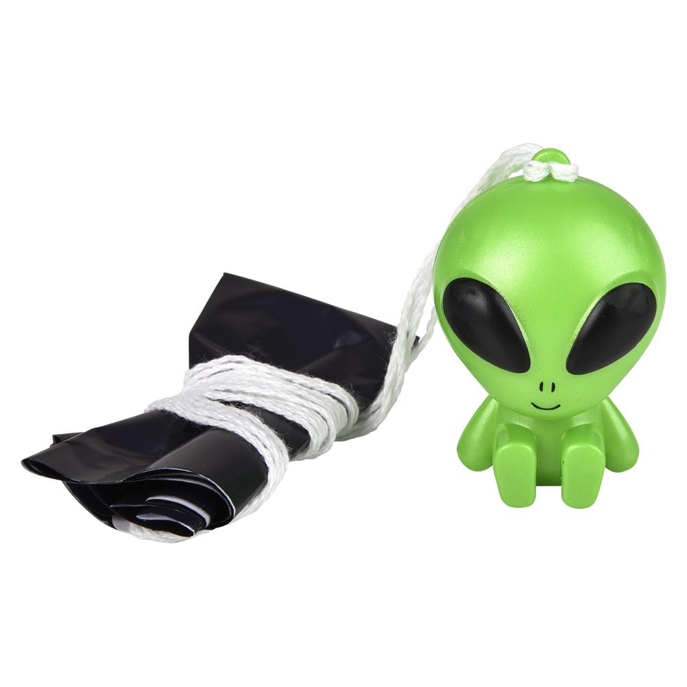 4-Pack Galactic Green Alien Paratroopers – Out-of-This-World Fun! 👽🛸