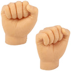 🖐️ Tiny Hands Rock Paper Scissors Set – 12 Soft Rubber Finger Puppets