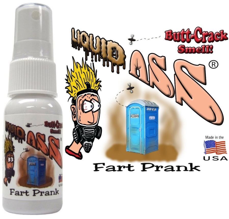 💨 Ultimate Stink Prank Combo – Liquid Ass Spray + 36 Glass Stink Bombs