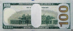 💵 $100 Bill Wallet – Realistic Print Canvas Gag Gift