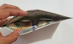 💵 $100 Bill Wallet – Realistic Print Canvas Gag Gift