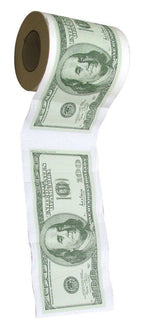 $100.00 - One Hundred Dollar Bill Toilet Paper Roll - Big Mouth Inc
