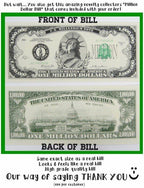 $100.00 - One Hundred Dollar Bill Toilet Paper Roll - Big Mouth Inc
