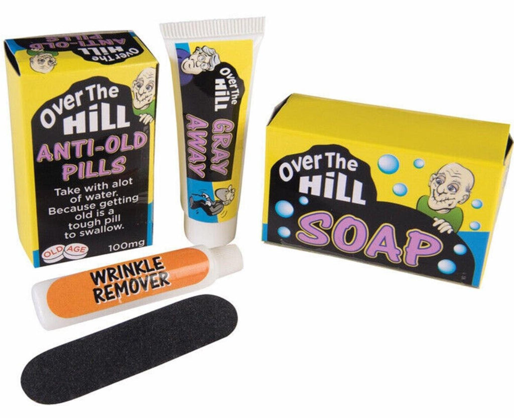 🩹 Over the Hill First Aid Kit – Gag Retirement Survival Box