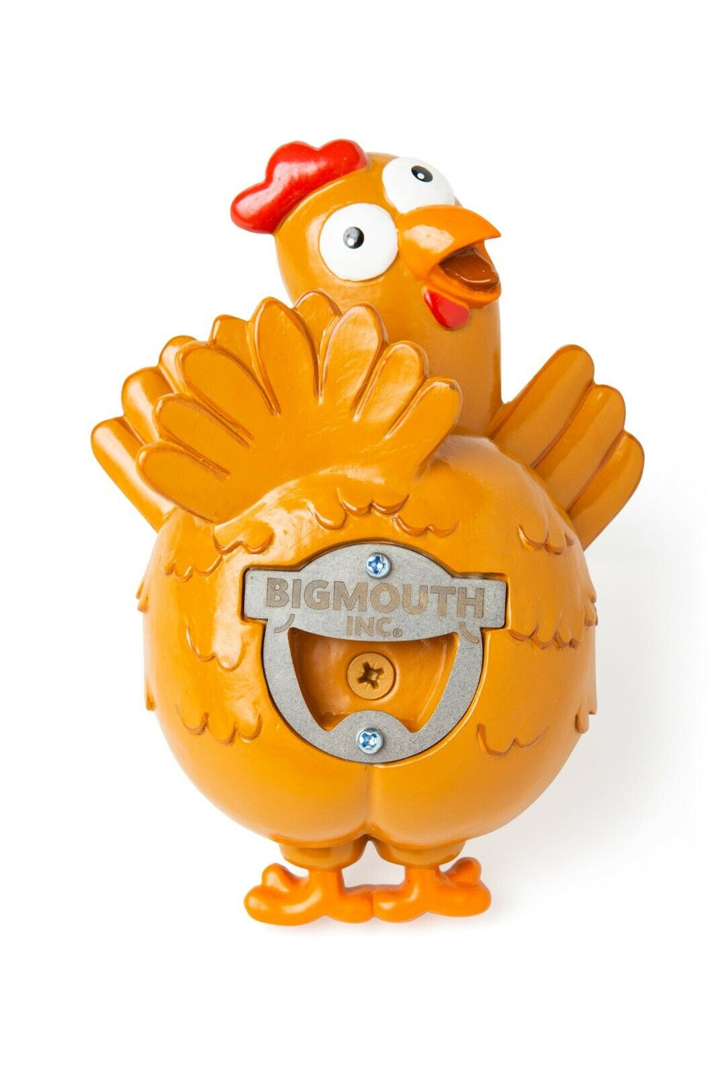 Funny Chicken Butt Bottle Opener – Wall Mounted Bar Accessory by BigMouth Inc.
