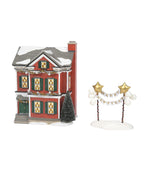 Department 56 Villages Ready For New Year's Eve Ceramic Building