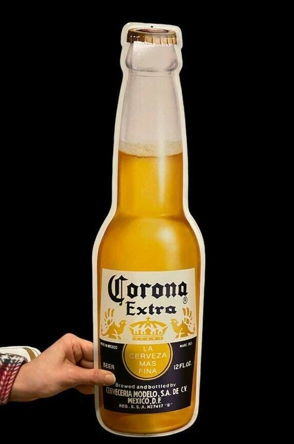 Corona Metal Beer Sign – Classic Bar Decor for True Collectors 🍺🌴