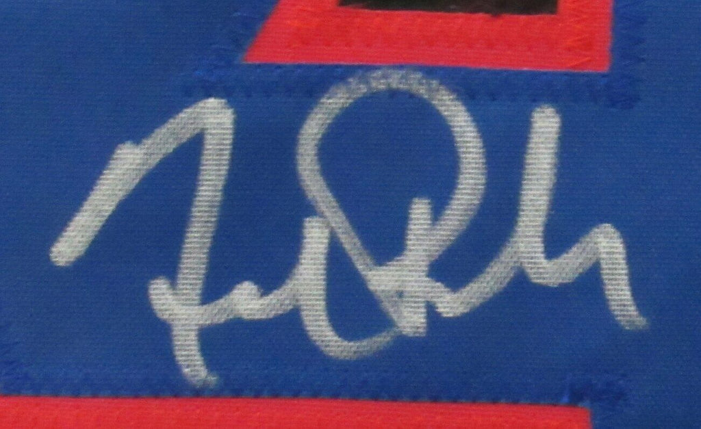 Frank Reich Signed/Autographed Bills Custom Football Jersey JSA 160011