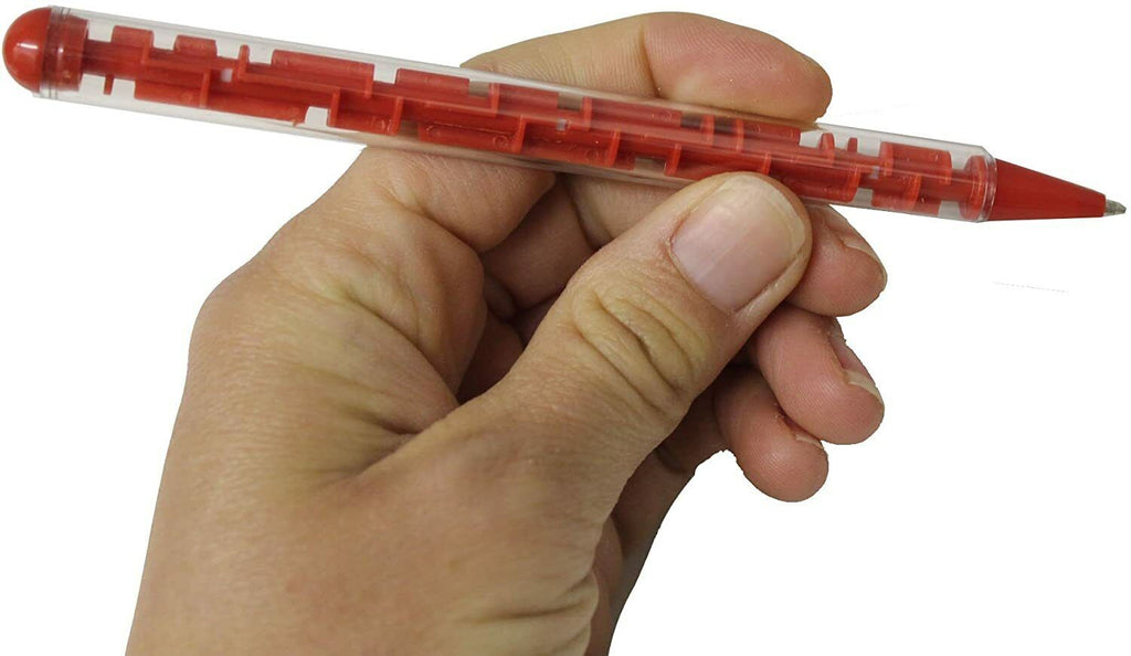 🖊️ Maze Puzzle Ball Game Pens – Wholesale 576-Pack (Assorted Colors)