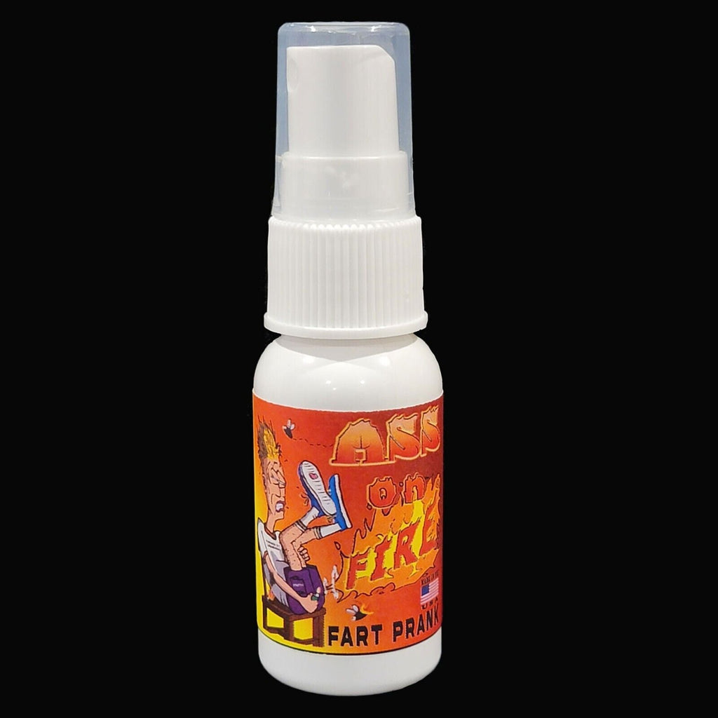 🔥 ASS on Fire Spray – 4-Pack Stink Prank Bottles