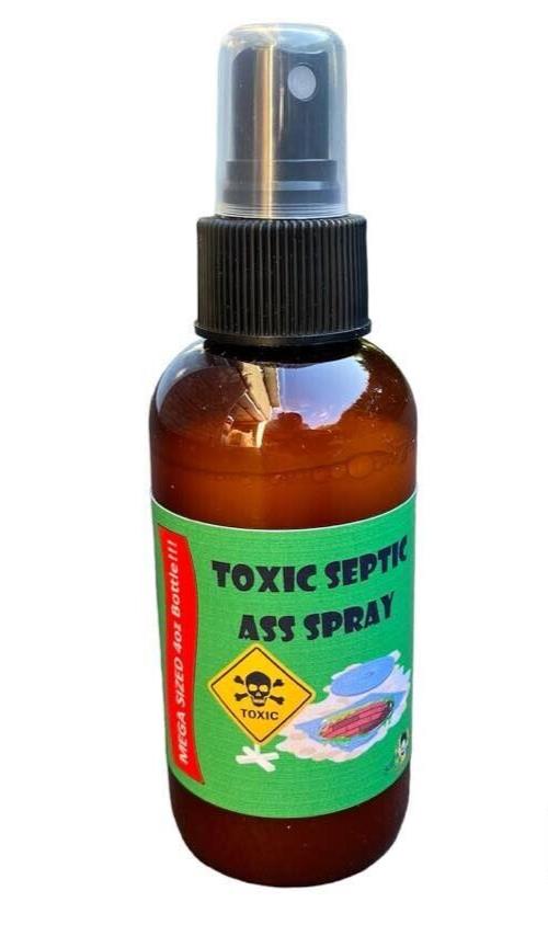 💩 TOXIC SEPTIC ASS SPRAY – Jumbo 4oz Prank Bottle of Pure Disgust 💨