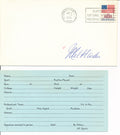 Mel Harder Signed/Auto FDC First Day Cover Envelope 1948 WS Champs 190263