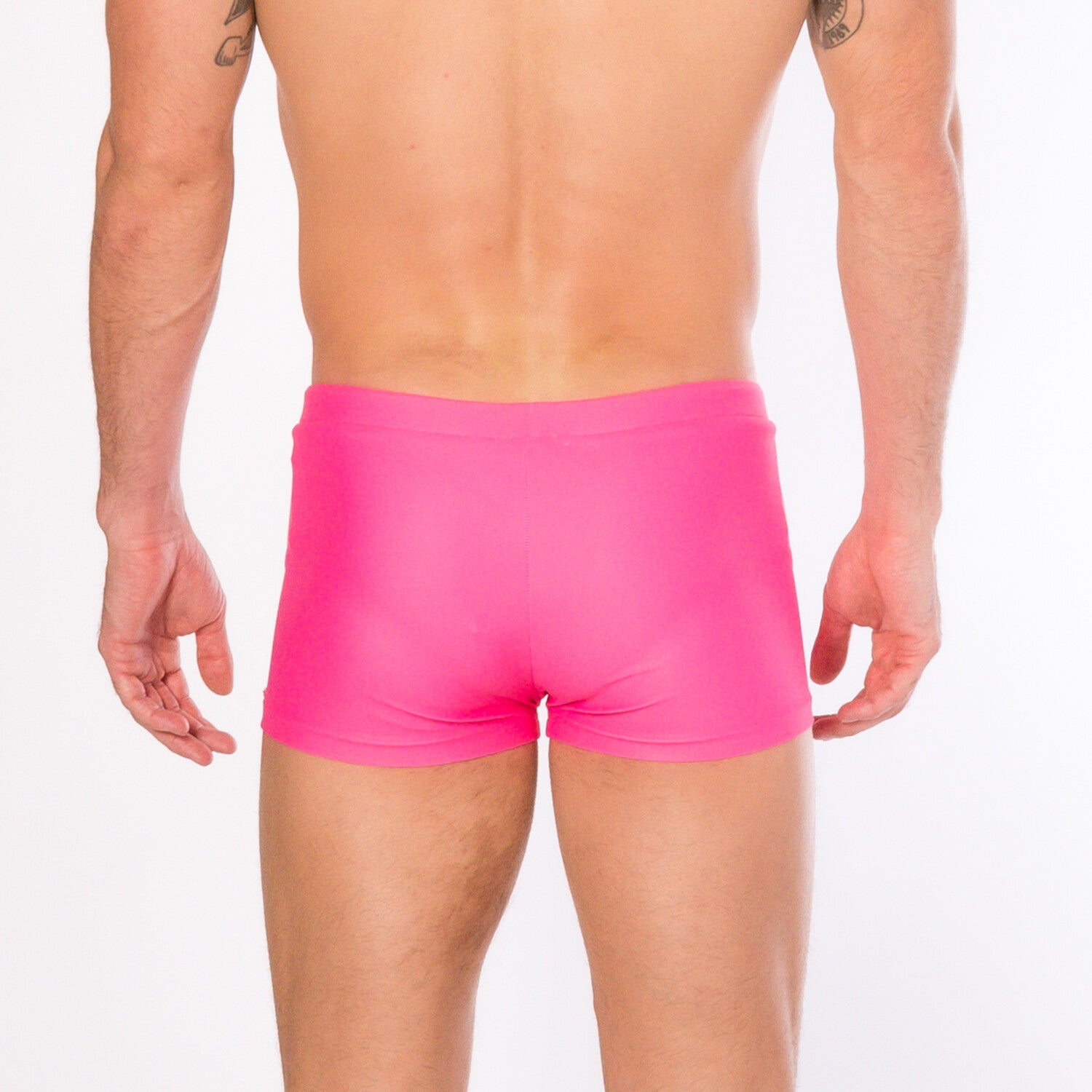 Boyshort Swim Brief // Pink