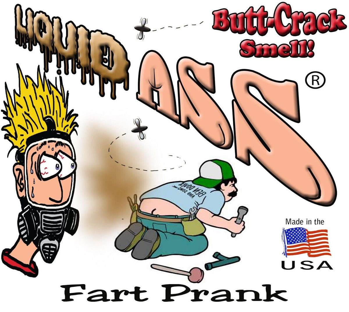 5-Pack Assorted Stink Spray Bottles – Ultimate Prank Set with Liquid Ass, Karma, Tex Ass & More 💨🤣