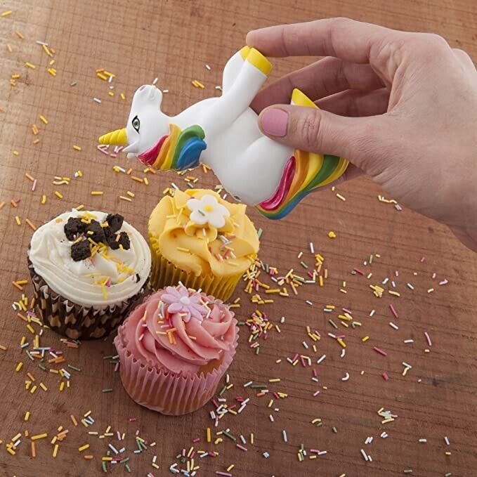 🦄 Unicorn Sprinkle Shaker – Hilarious & Refillable Fun!