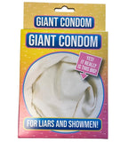 GIANT 4" WIDE CONDOM – Hilarious Gag Gift for Big Talkers! 🍆😂