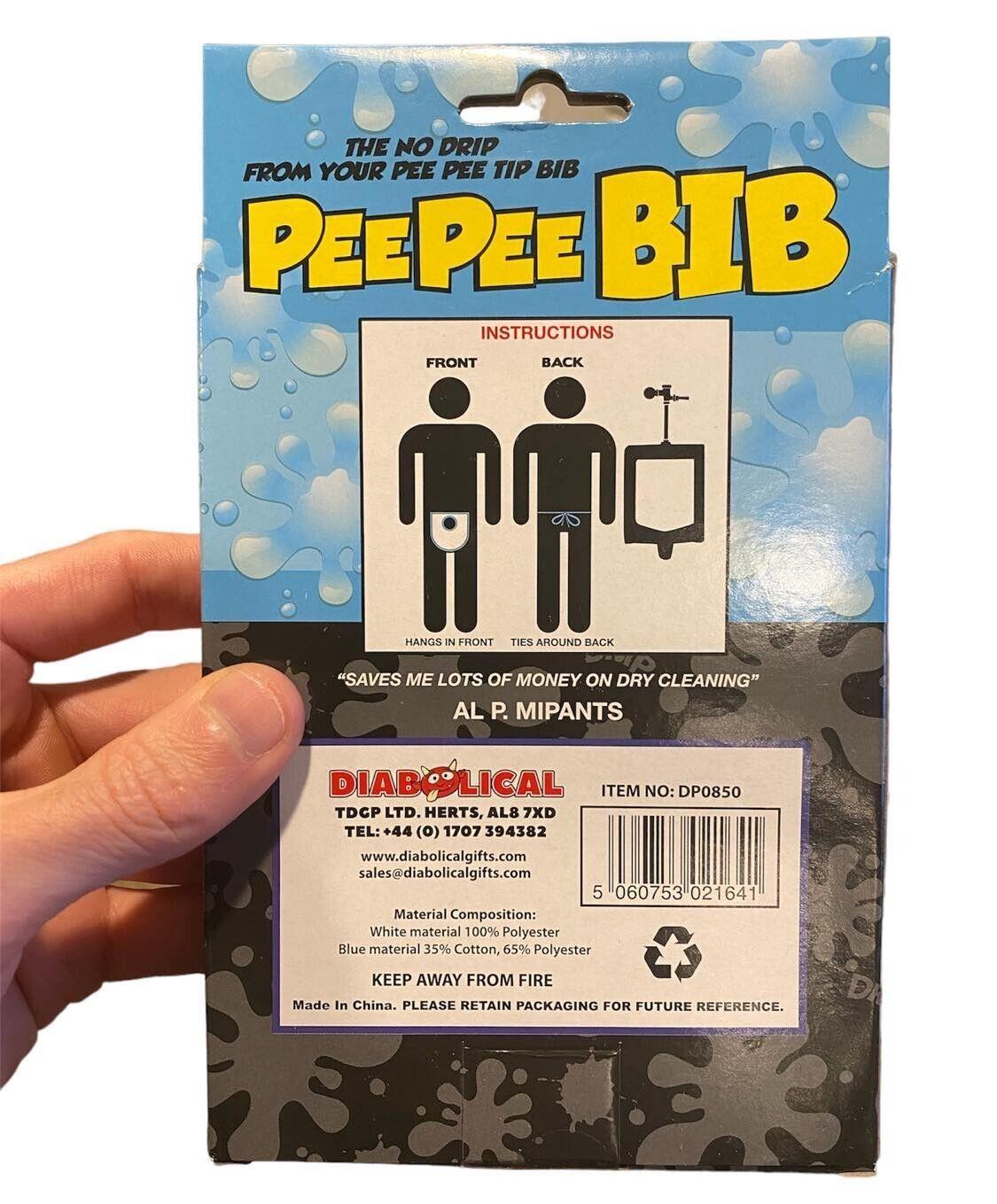 🩲 Pee Pee Bib – The Ultimate Trouser Protector Gag