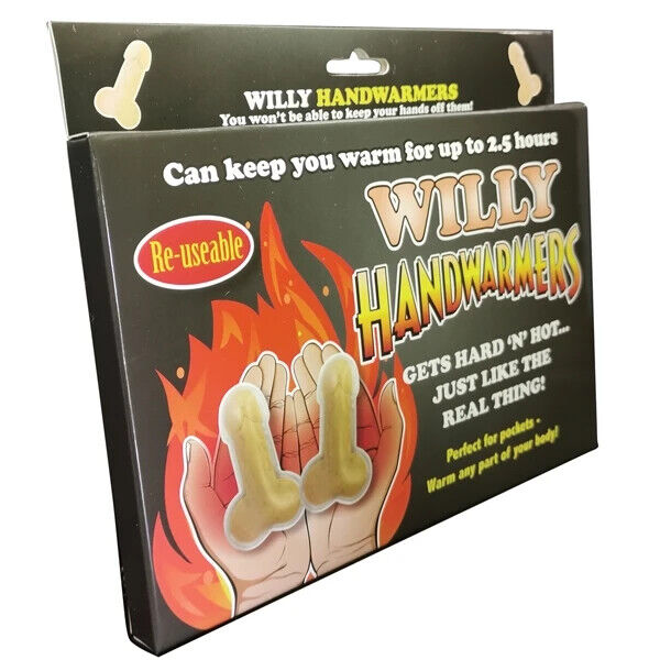 🔥 2pk Willy Hand Warmers – Heat Where It Counts!