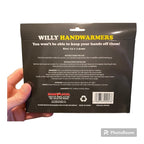 🔥 2pk Willy Hand Warmers – Heat Where It Counts!