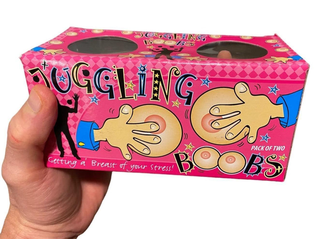 😄 Juggling Boobs 2-Pack – Stress Balls, Gag Gift, or Hilarious Juggling Set!