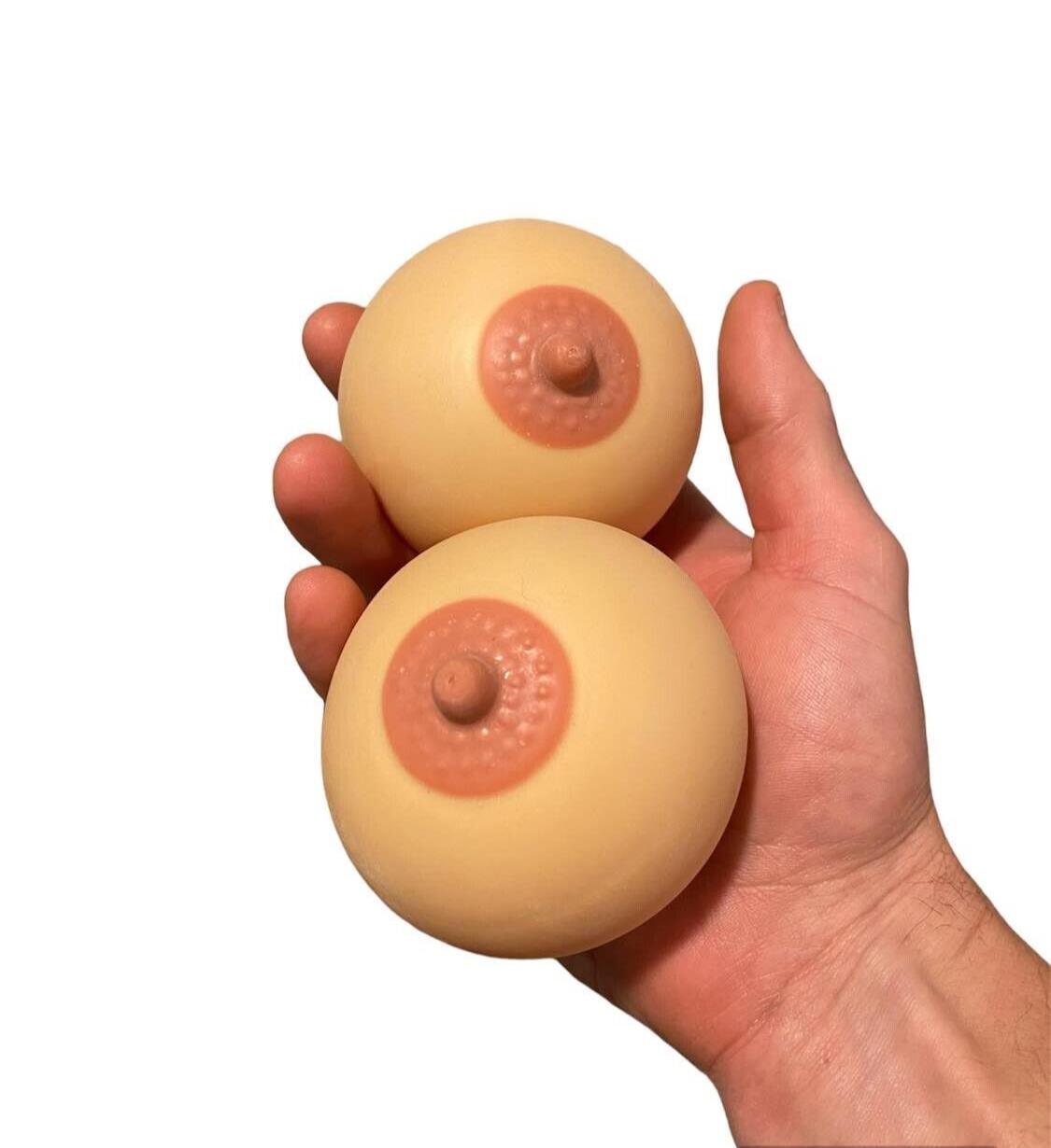 😄 Juggling Boobs 2-Pack – Stress Balls, Gag Gift, or Hilarious Juggling Set!