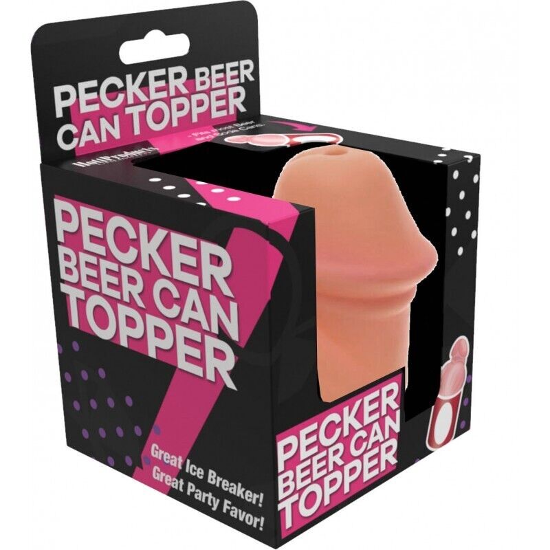 Willy Pecker Beer Can Cover – Funny Bachelorette Party Gag Gift & Joke Sleeve
