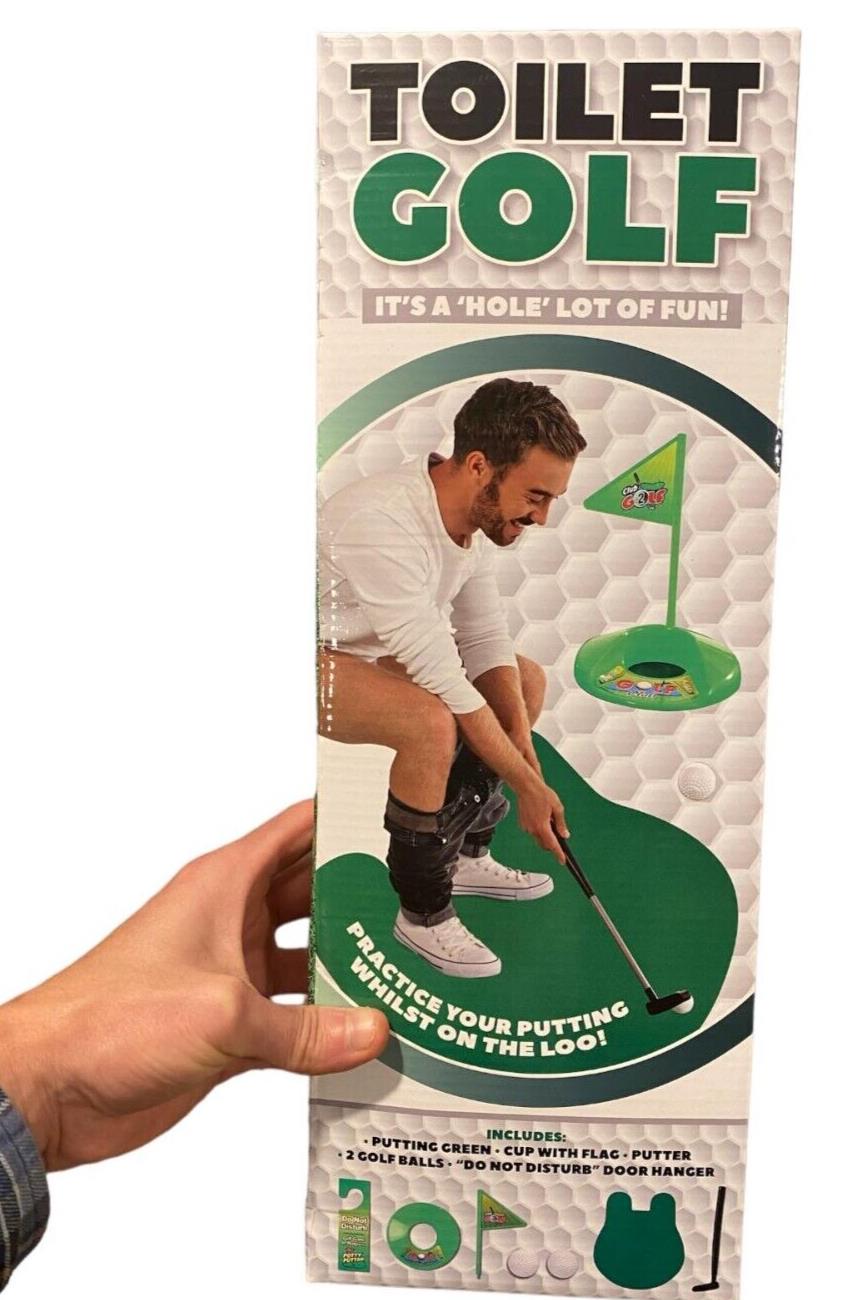 Toilet Golf – The Ultimate Potty Putter Game for Bathroom Fun! 🚽⛳