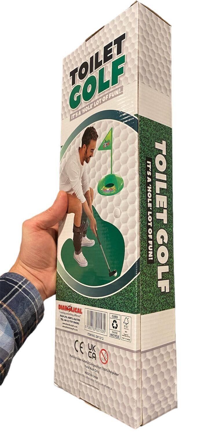 Toilet Golf – The Ultimate Potty Putter Game for Bathroom Fun! 🚽⛳