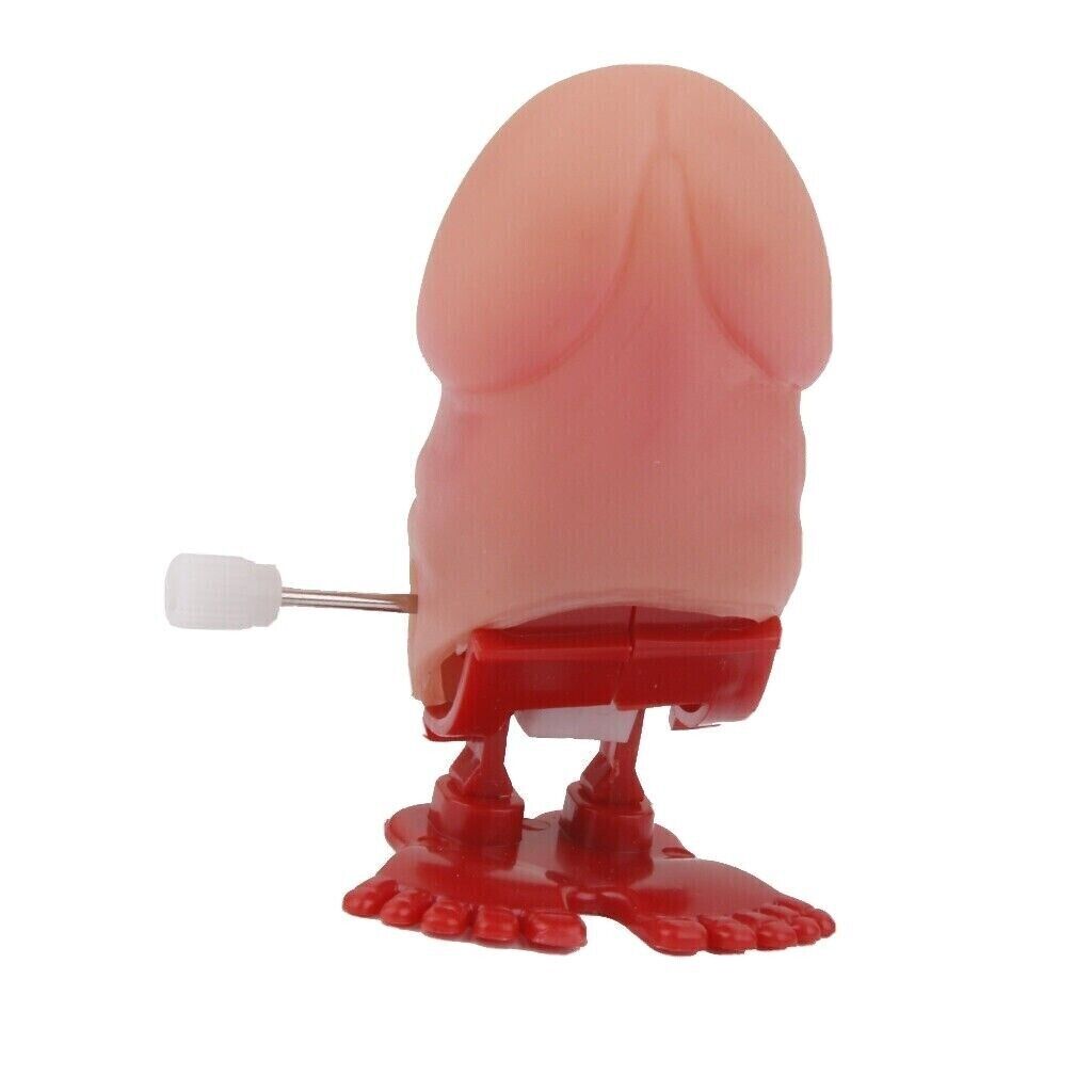🍆 Wind-Up Jumping Pecker – Hilarious Party Gag Toy