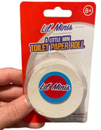 🚽 Mini Toilet Paper Roll – Evil Bathroom Prank Gag (2" Inches)