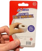 🚽 Mini Toilet Paper Roll – Evil Bathroom Prank Gag (2" Inches)