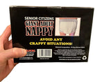 Giant Adult Nappy Diaper – Hilarious Over-the-Hill Gag Gift for Seniors & Birthdays 🤣🧷💩