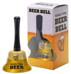 Golden "Ring for Beer" Hand Bell – Hilarious Bar & Pub Gag Gift! 🍻🔔