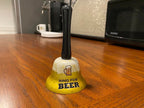 Golden "Ring for Beer" Hand Bell – Hilarious Bar & Pub Gag Gift! 🍻🔔