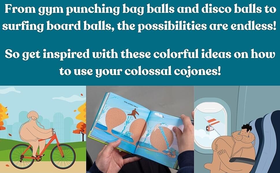 Set of 2 – The Little Books of Big Old Balls & Giant Boobs – Hilarious Adult Gag Gift! 😂📚