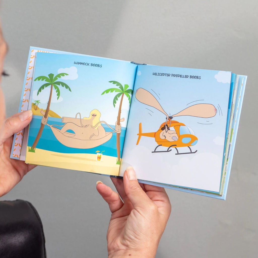 Set of 2 – The Little Books of Big Old Balls & Giant Boobs – Hilarious Adult Gag Gift! 😂📚