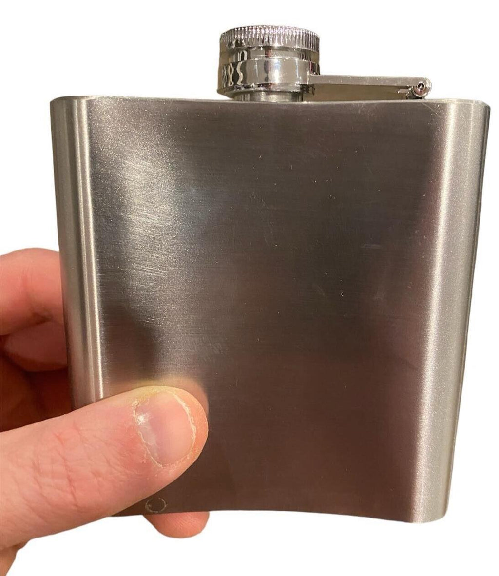 ✝️ "Holy Water" Stainless Steel Flask – 6oz