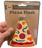 🍕 Pizza Flask – 5oz Stainless Steel Booze Buddy for Pizza Lovers