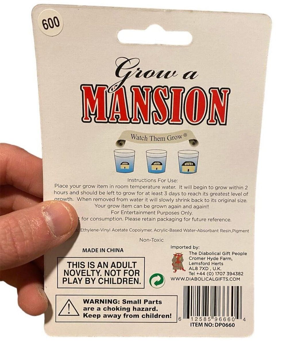 🏰 Grow Your Own Mansion – Hilarious Gag Gift for the High Roller in Your Life!