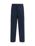 Cotton Pants Navy Blue