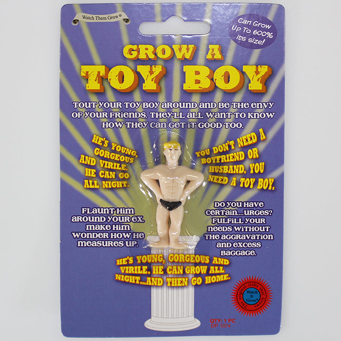 💦 Grow Your Own Boy Toy – Just Add Water!
