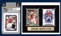 New England Patriots Fan Plaque Pack Drake Maye + 2025 Donruss Team Set