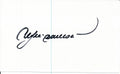 Andre Dawson HOF Montreal Expos Signed/Autographed 3x5 Index Card 163942