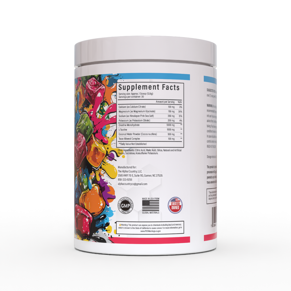 CREATINE & ELECTROLYTES