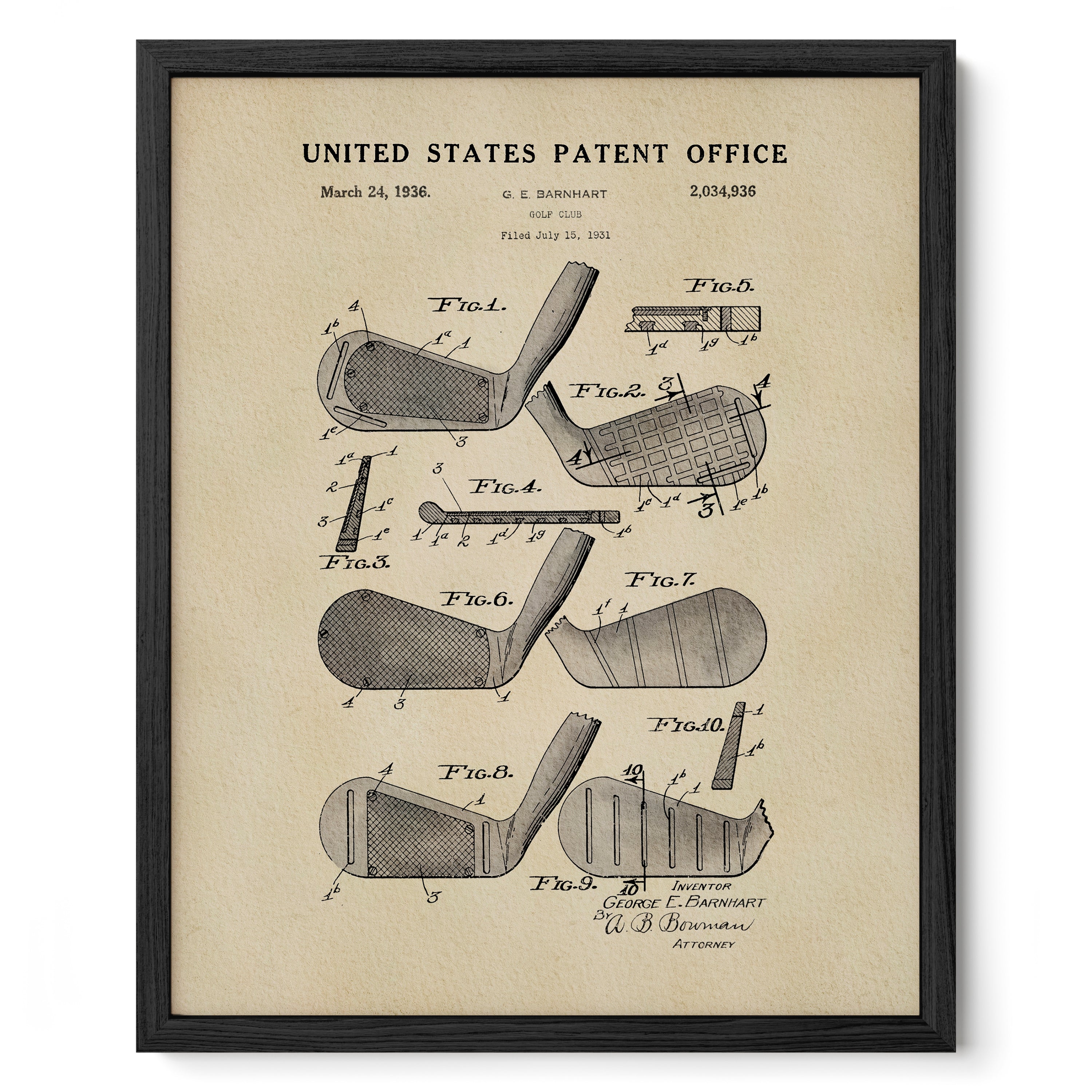 Golf Iron (1936)